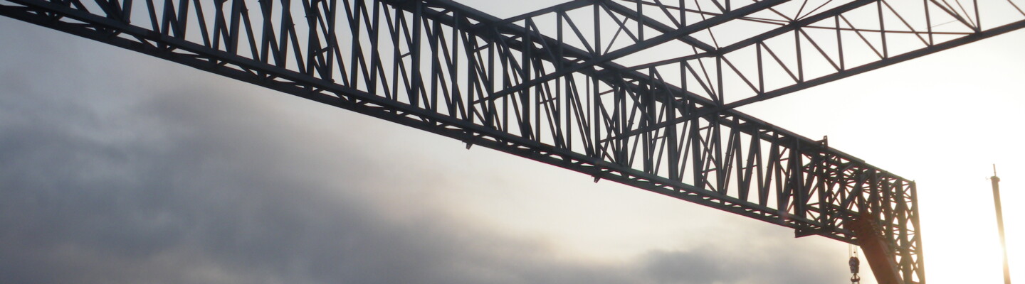 Structure métallique fabriquée et posée par Torras Métallerie en Occitanie