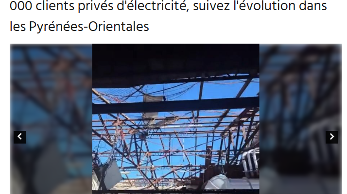 Urgence bâtiment industriel : toiture et charpente métallique arrachées après tempête Nils